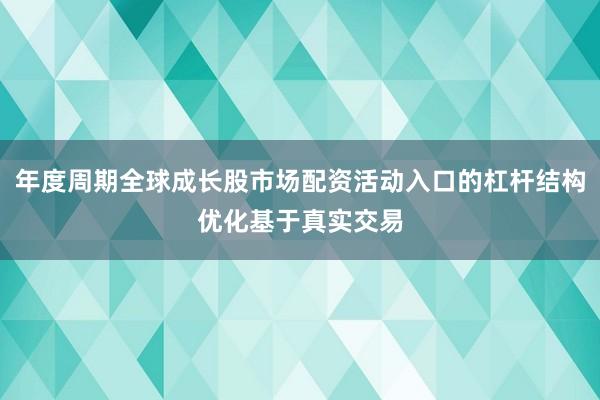 年度周期全球成长股市场配资活动入口的杠杆结构优化基于真实交易
