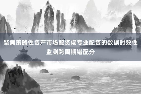 聚焦策略性资产市场配资佬专业配资的数据时效性监测跨周期错配分